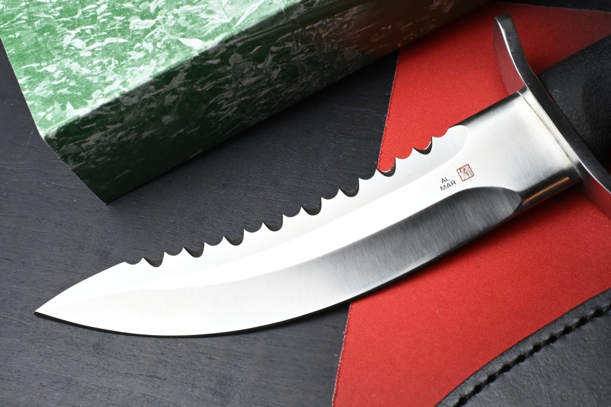 RARE++ Al Mar Warrior Fixed Blade- 1980s Complete w/ Original Packaging