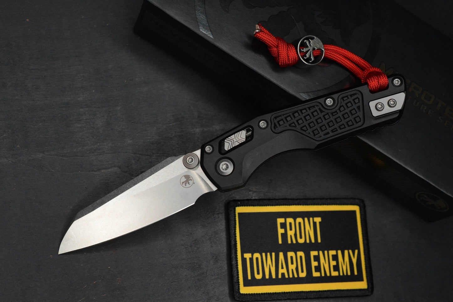 NEW Microtech MSI MINI Proof Run Low SN 008 - SW M390K / Black Aluminum Frag
