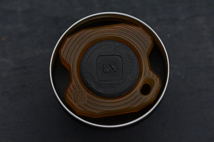 NEW Wyste Cogent Zero Etched & Polished Ultem Bottle Opener w/ Ultem Poison Bead