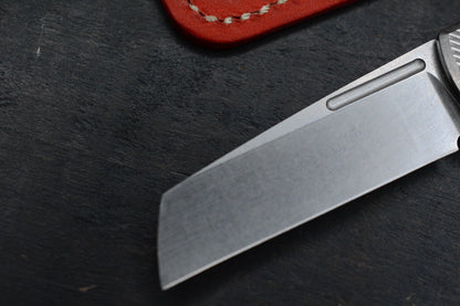 NEW American Blade Works Slipjoint - 45 Degree Milled Ti Hdle / MagnaCut DLT EXC