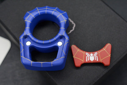 RARE SWAMP EDC Swampy Alligator Spider-Man SN Red/ Blue Cera Brass Re Microtech