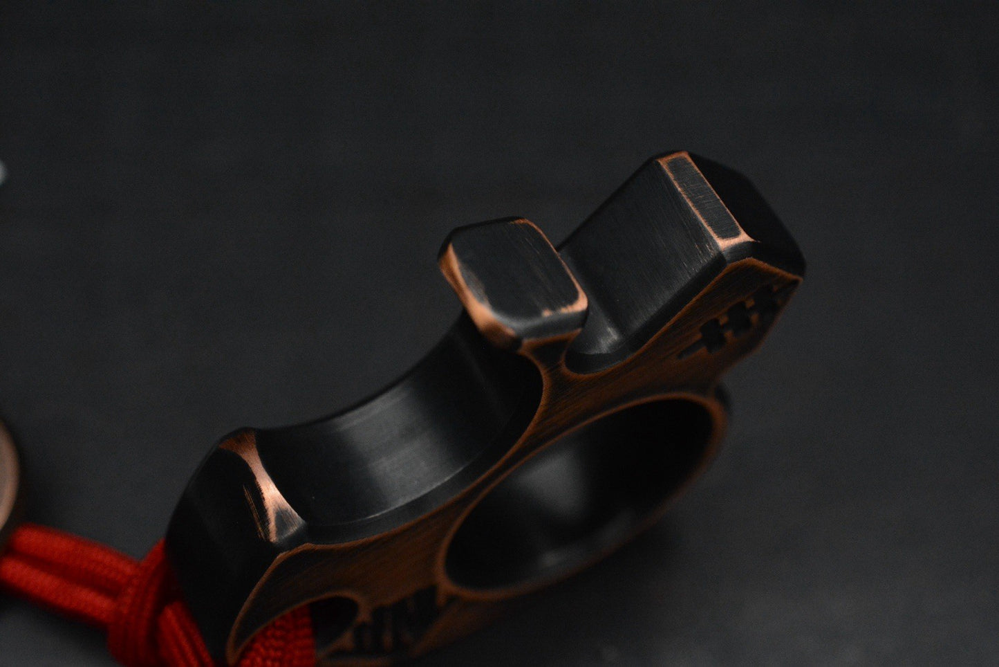 NEW Copper Shed “Shed Head” V6 Copper Bottle Opener w/ Necro Bead Re Microtech