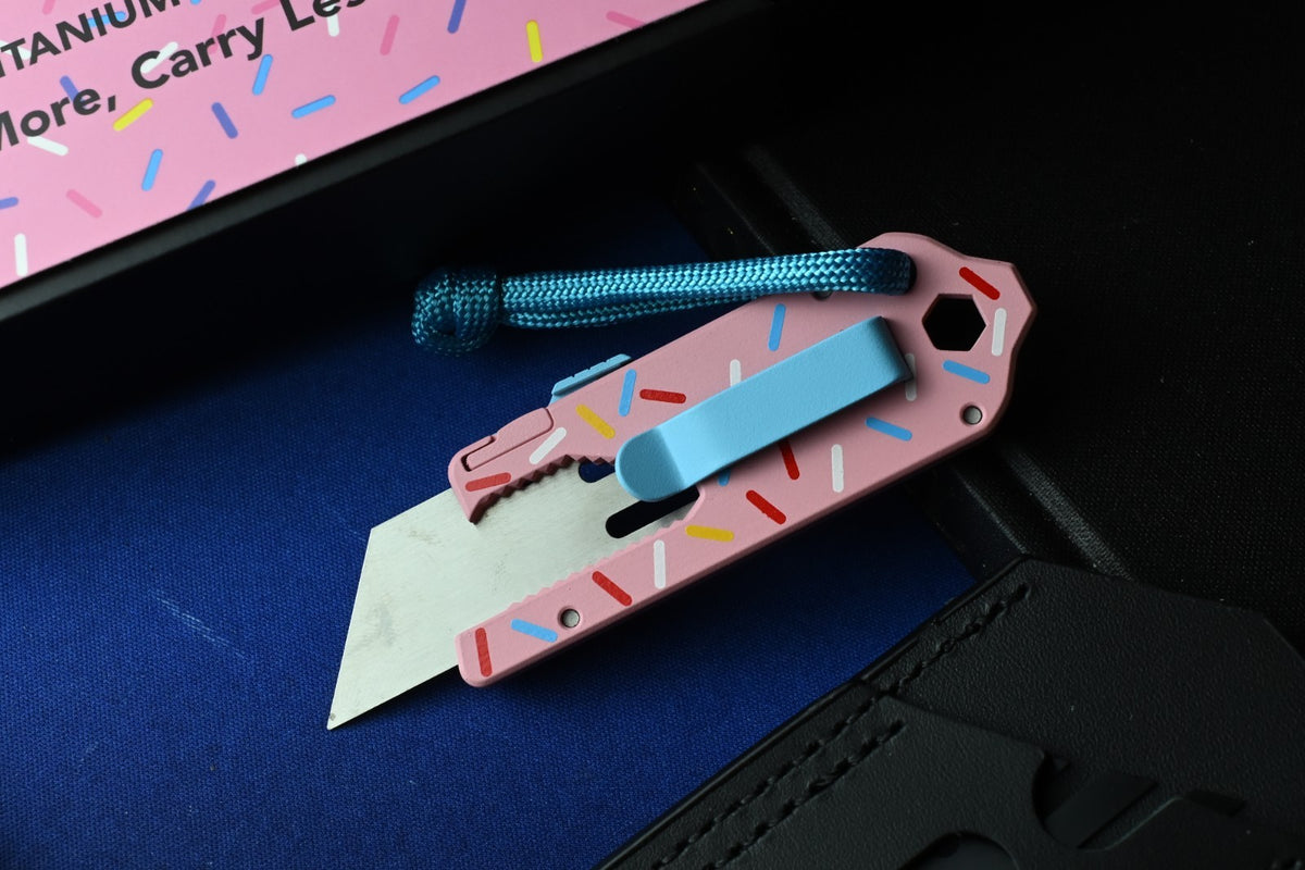 NEW Big Idea Design x BHQ TPT Slide Pocket Tool Utility Knife - Dessert Warrior