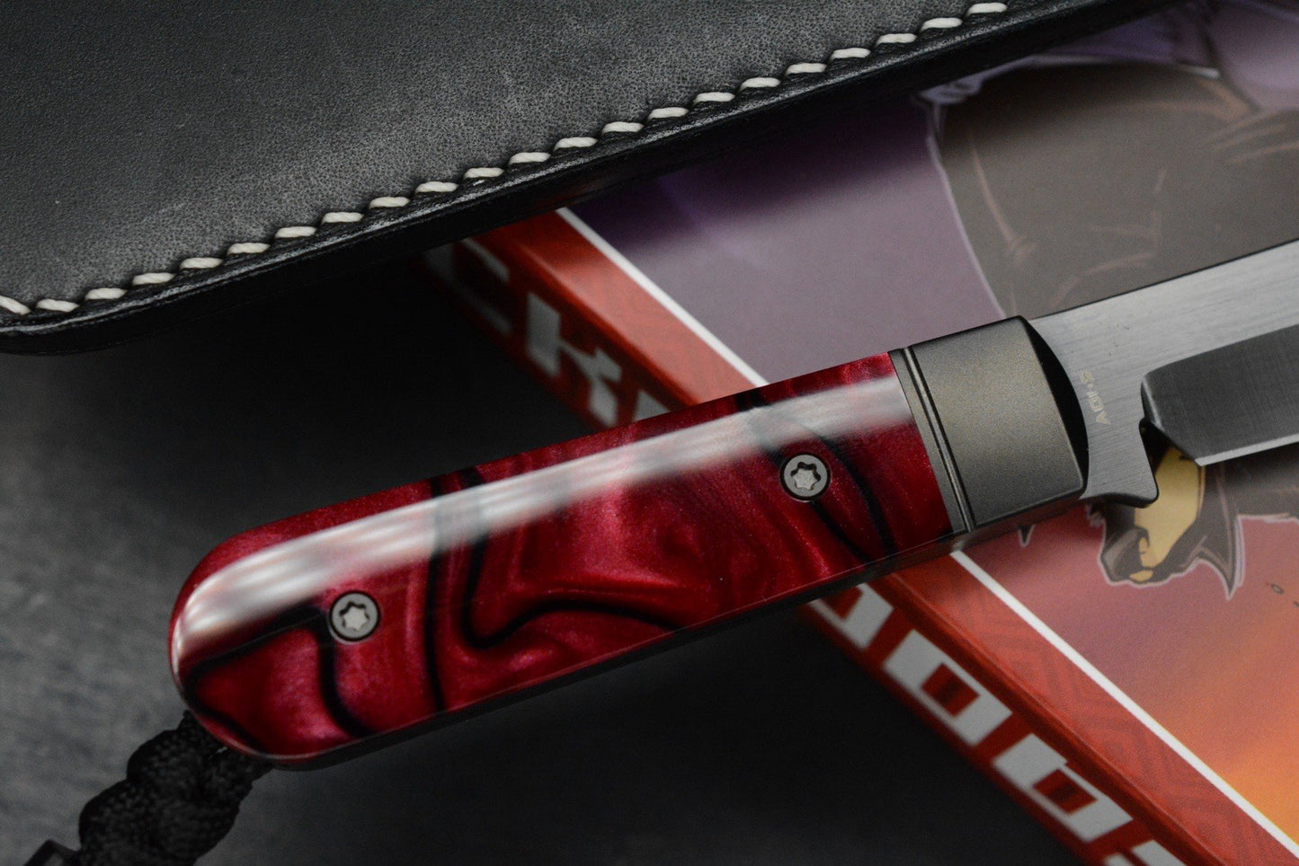 NEW Jack Wolf Backwoods FixEDC Kirinite True Blood LE / S90V Belt Satin Blade