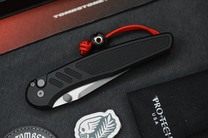 RARE Protech x Peace Neighbor Avalon - Knurled DLC Magnacut 4.25” Manual Button
