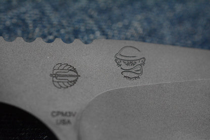 RARE Strider x Monkey Edge - G10 ME Frag Pattern / Tanto CPM3V