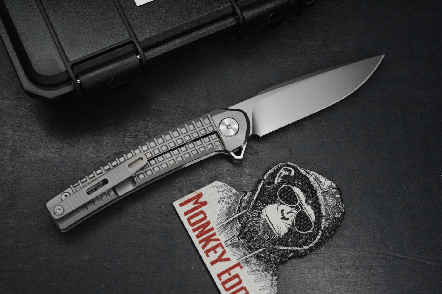 NEW Invader Craft  Zenith Titanium Frag Pattern w/ Monkey Edge MEFP Patch