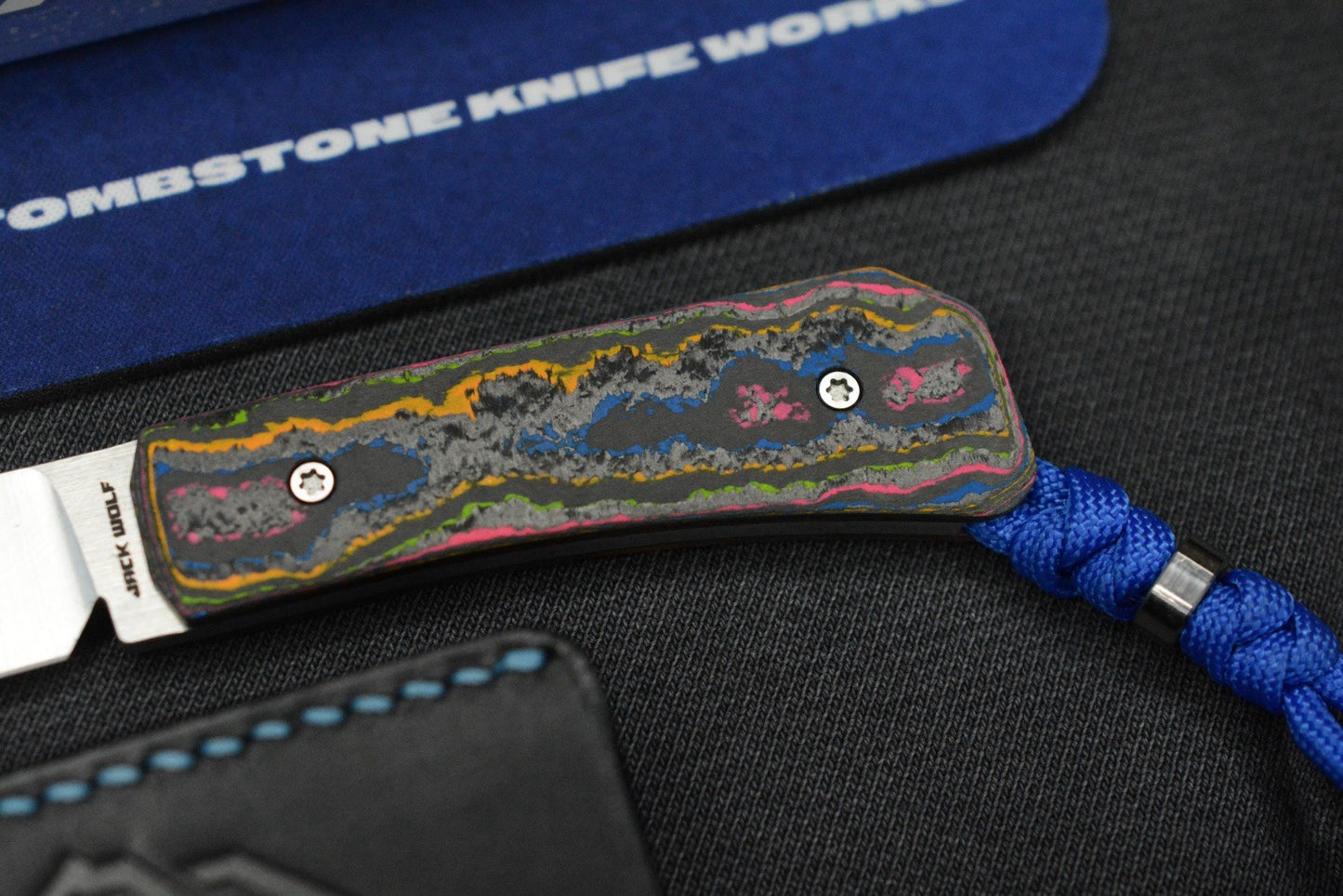 NEW Jack Wolf Pioneer Jack FIXedc - 80s Camo Carbon / S90V w/ Sheath