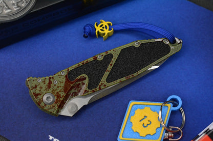 NEW Microtech SOCOM Elite T/E Outbreak w/ Fallout Pack & Biohazard Bead