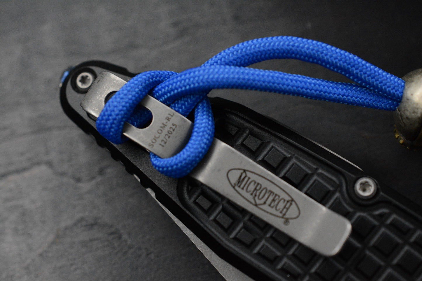 NEW Microtech Socom Elite RAM-LOK Black Aluminum Frag/ M390 w/ Fallout Pack