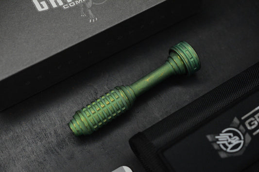 NEW Griffin Combat MKII Bit Driver - Vintage Green Ano Titanium Custom Finish