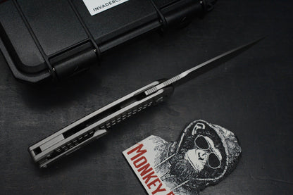 NEW Invader Craft  Zenith Titanium Frag Pattern w/ Monkey Edge MEFP Patch