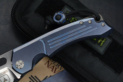 RARE Dervish x Triple Aught Navajo Triple Fuller Blue Ano - Magnacut w/ CMW Bead