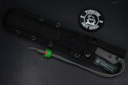 NEW Chris Reeve Green Beret MAGNACUT Black PVD w/ Rare Tombstone Ti Bead