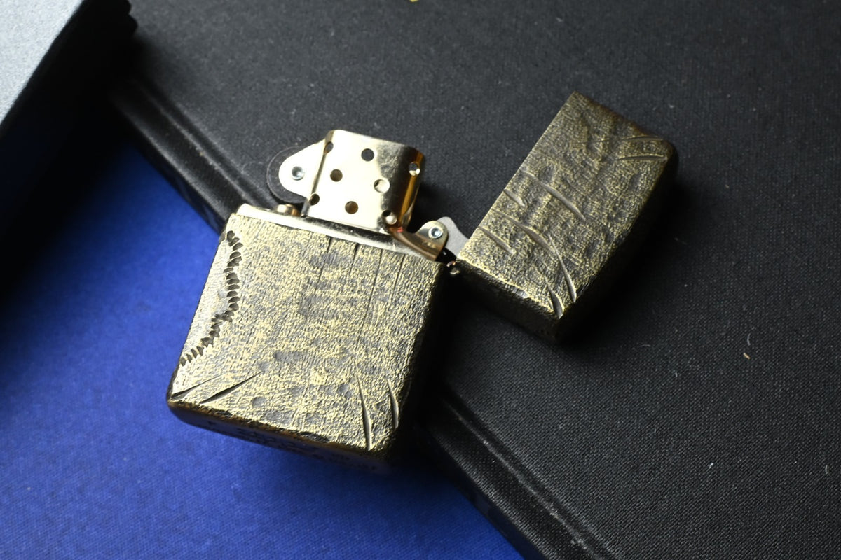 RARE CUSTOM ZIPPO x Marvels Wolverine - Brass Lighter