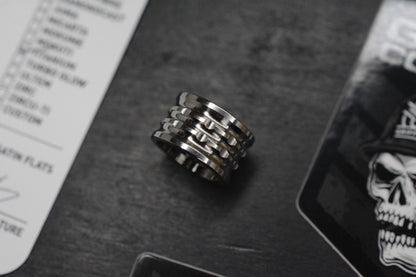 NEW Griffin Combat Stacker V2 Satin Titanium Bead Re Playge Microtech