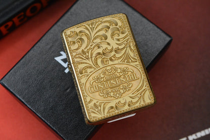 RARE Zippo John Wick Special Edition Continental Hotel Good Plated Lighter