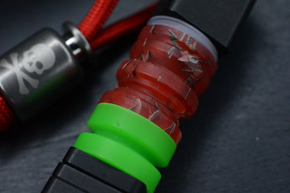 NEW Urban EDC Magic Meter Bead Caddy - Black Ti w/ Poison Bead Re Salt & Peppa