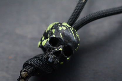 RARE 4t5 Design Triple 7 Skull Bead “Key Lime Pie” Playge/ JRW/ NGMCo