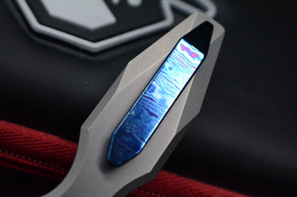 RARE Arcane Design Space Bar Titanium Anodized Timascus w/ Micro Bits