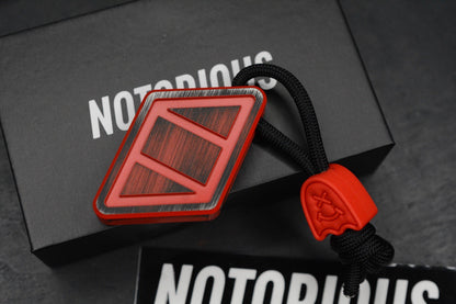 NEW Notorioud EDC NFG Worrystone - Jersey Devil Cerakote - Road Rash w/ WKRMN