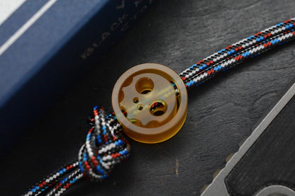 NEW Lynch NW Open Door Policy Pry - SW Ti / Black Micarta Inlays w/ Ultem Bead