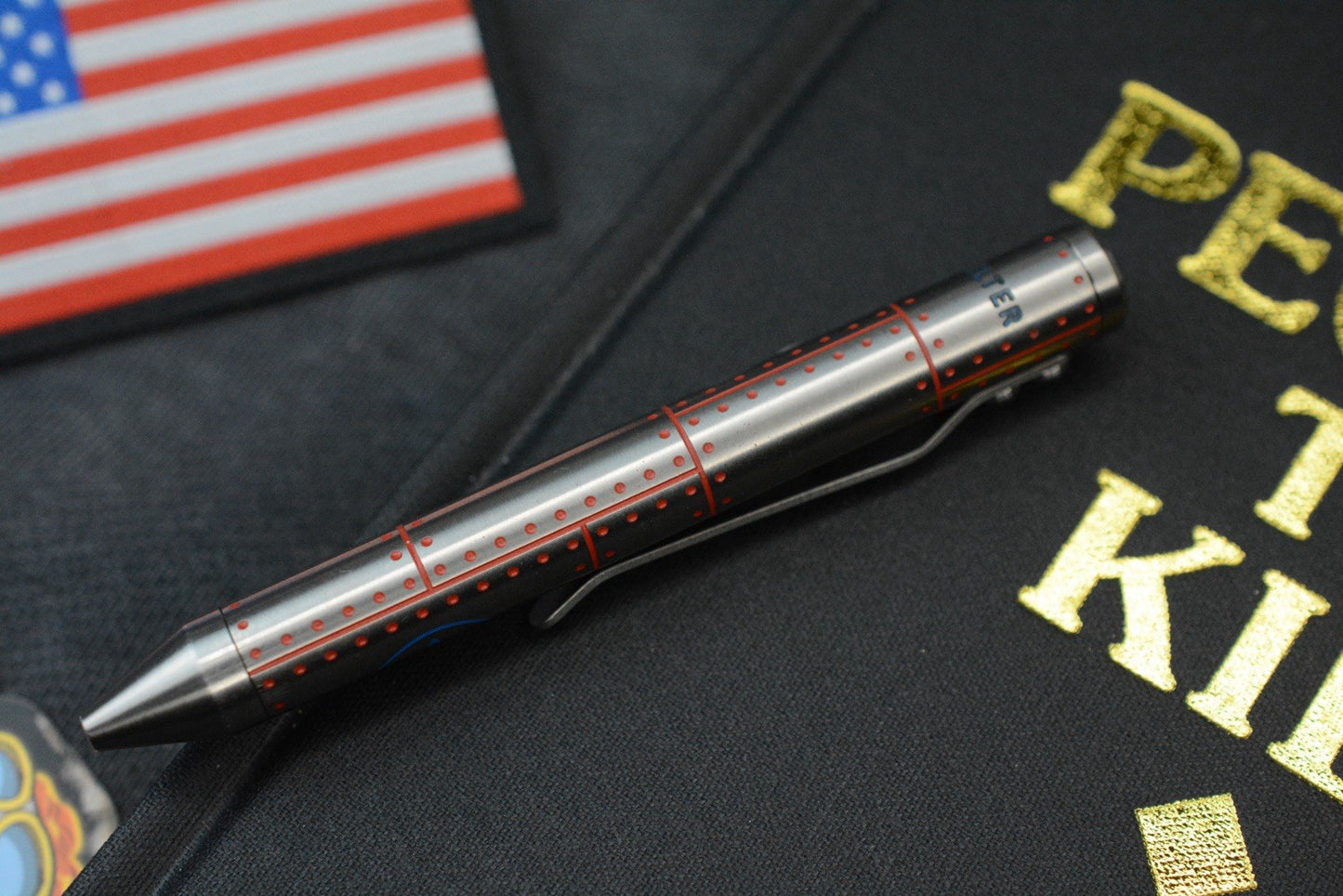 RARE++ Custom Fellhoelter x Captn Axel ‘Merica 250th Anniversary TiNyBolt Pen