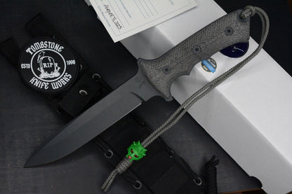 NEW Chris Reeve Green Beret MAGNACUT Black PVD w/ Rare Tombstone Ti Bead