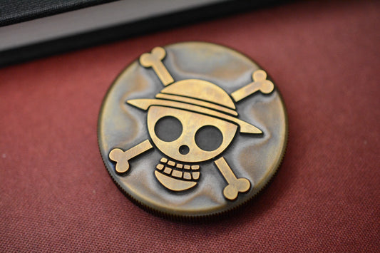 RARE Metal Style One Piece Brass Worry Coin Re Playge Microtech