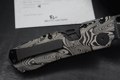 NEW Winterblade Factor B4 Laser Zebra Ti / DLC Satin Magnacut Batch 4 w/ COA