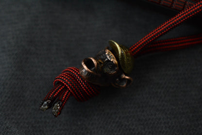 RARE Strider x Monkey Edge EXC - Tanto CPM3V / DB Red MEFP w/ Monkey Bead ++