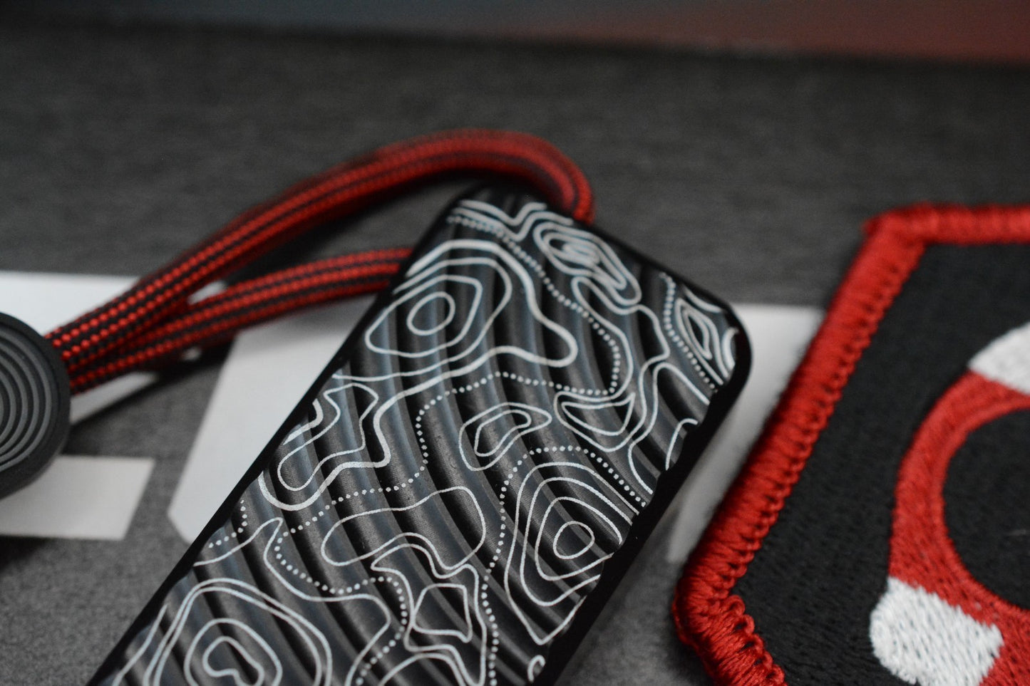NEW RIVERY x CadLab Zero OG Pattern - Topo Black w/ Triple Aught Patch & Bead