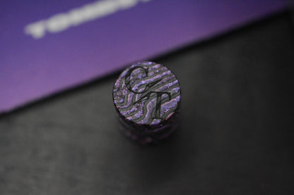 RARE++ Collin’s Trace “The End” XL Premium Purple Zircuti Bead Re Playge JRW