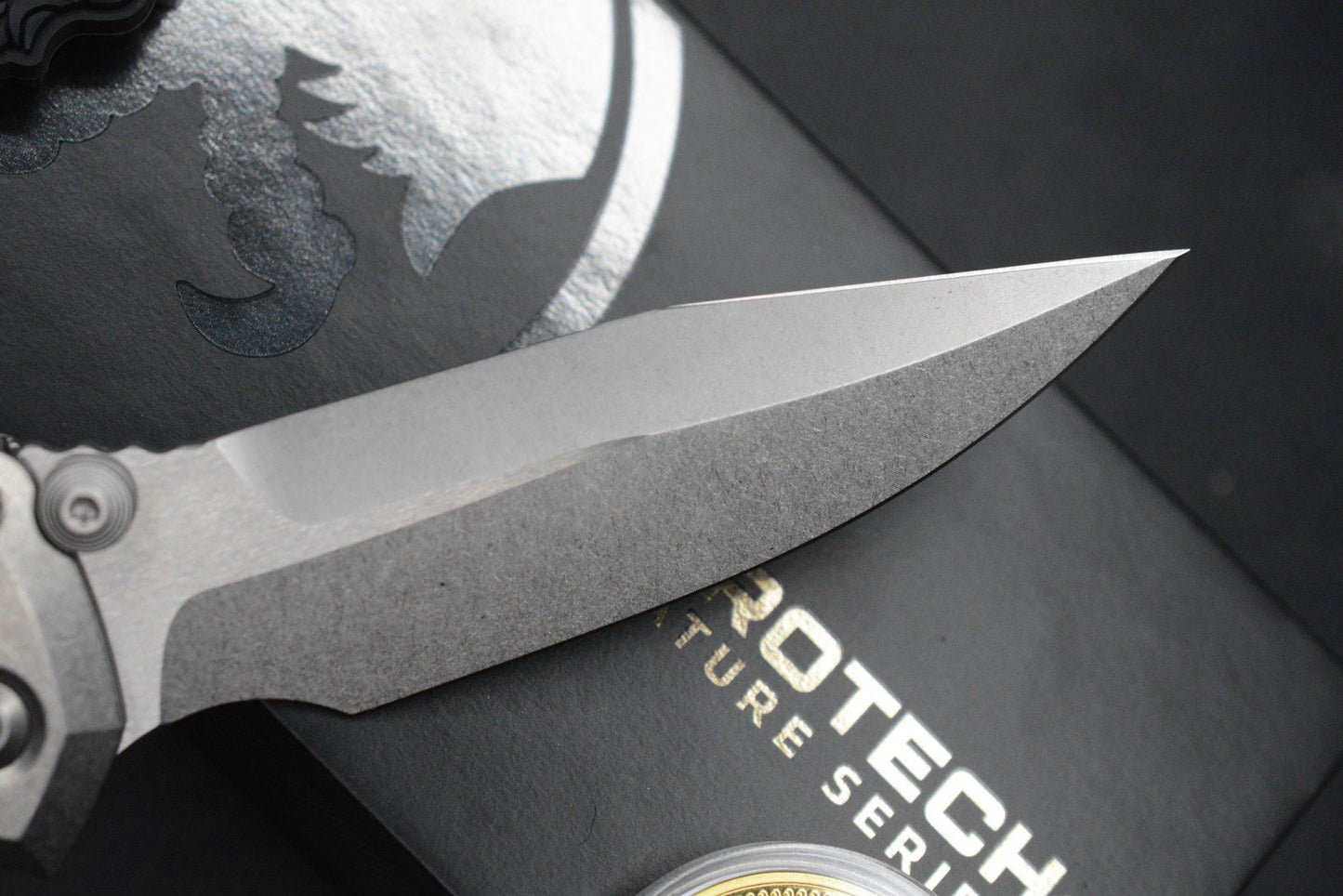 NEW Microtech Socom Delta RAM-LOK Ti/ SPEARPOINT M390 w/ John Wick Pack & Bead