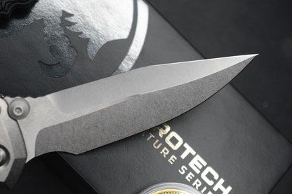 NEW Microtech Socom Delta RAM-LOK Ti/ SPEARPOINT M390 w/ John Wick Pack & Bead