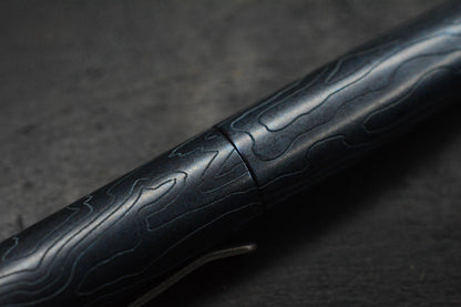 RARE Fellhoelter x Triple Aught Design M22 Pen/ Felt Tip Ti Ano Stone Design