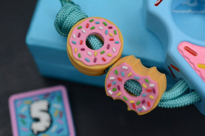 RARE SWAMP EDC Swampy Alligator Donut Blue-Dessert Warrior SN 8/50 Re Microtech