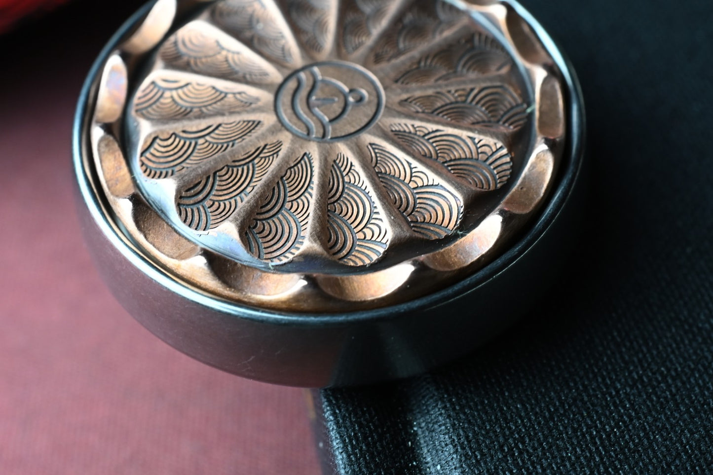 RARE Urban EDC x Umburry Mid Sized Spoke Haptic Coin - Copper & Ti (SOLD OUT)