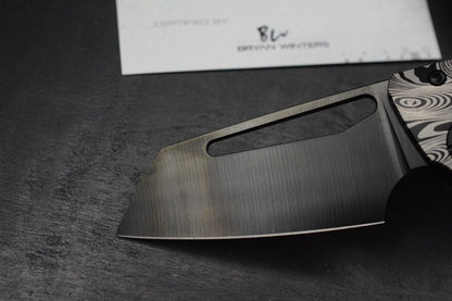 NEW Winterblade Factor B4 Laser Zebra Ti / DLC Satin Magnacut Batch 4 w/ COA