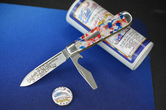 NEW Great Eastern Cutlery Tidioute 1095 Crown Lifter - 250th American Confetti