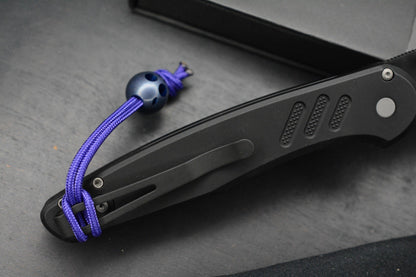 RARE Protech x Peace Neighbor Avalon - Knurled DLC Magnacut 4.25” Manual Button