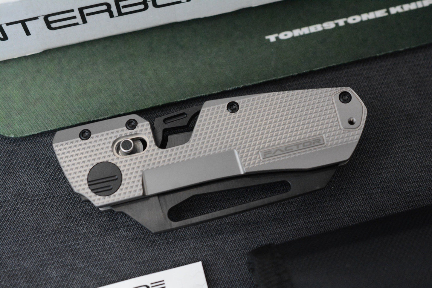NEW Winterblade Factor B4 Natural Diamond Ti / Black DLC Magnacut & Accents