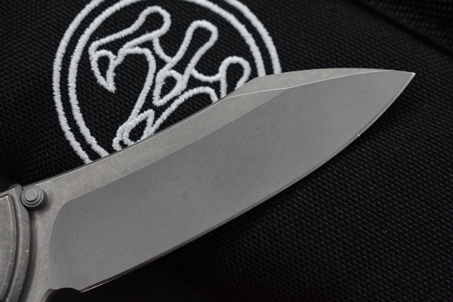NEW Hawk Knives Talon M390 Full Titanium Inlay w/ Copperhead & Predator Patch