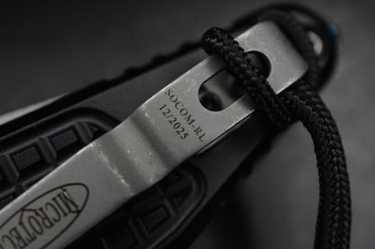 NEW Microtech Socom Elite RAM-LOK Black Aluminum Frag/ M390 w/ Bead & Extras