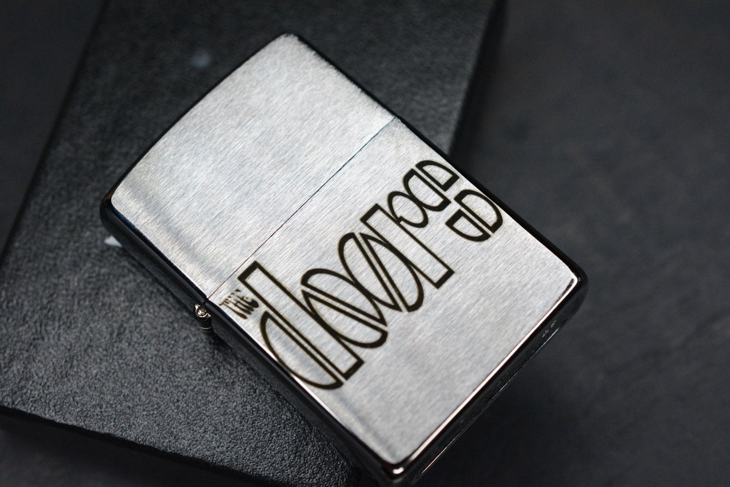RARE CUSTOM ZIPPO x The Doors Jim Morrison “I Am The Lizard King” Lighter