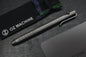 NEW Oz Machine Co Little John Ti Pen - Grey Washed Body / Dark Blasted Grips