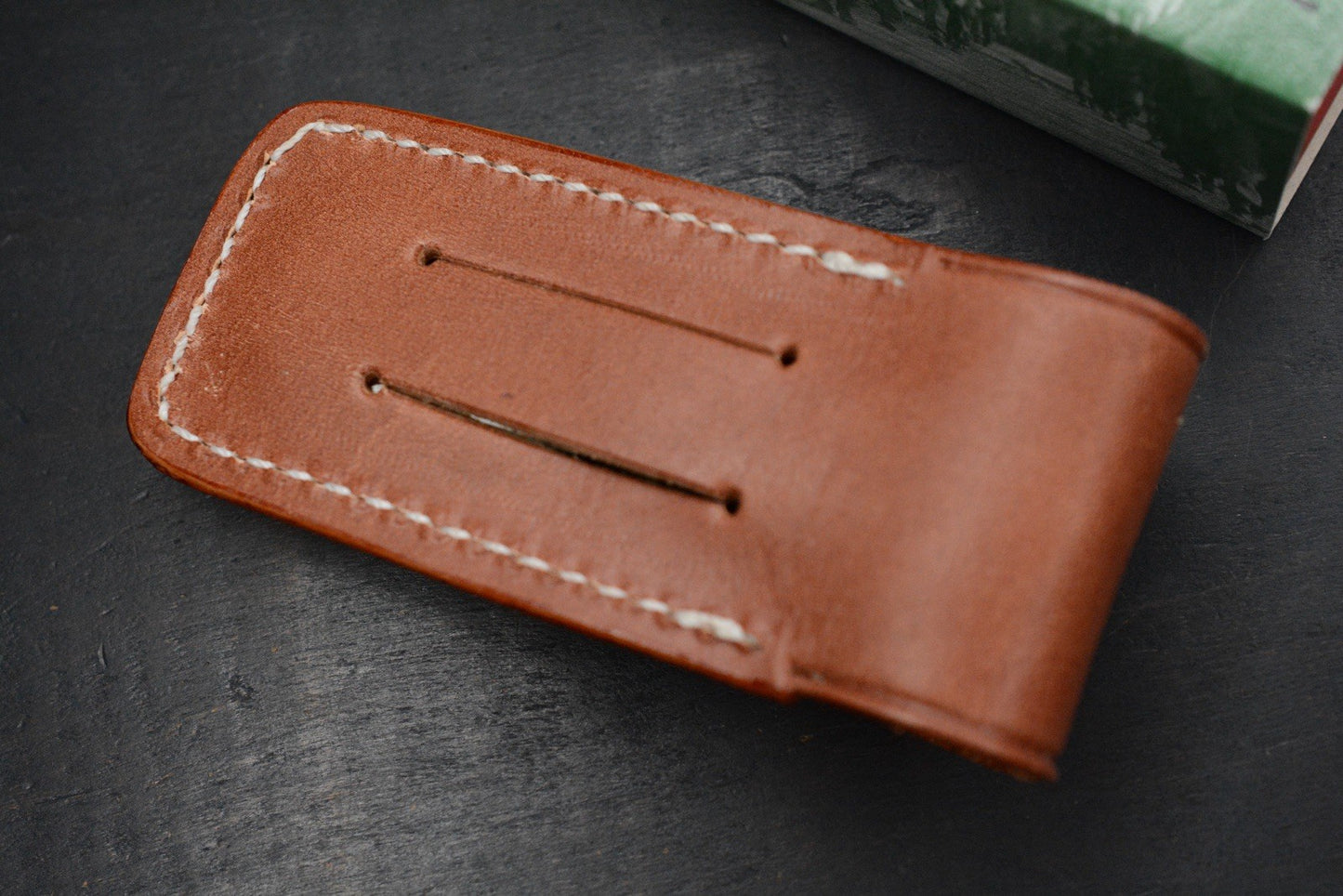 RARE++ Al Mar Denali Top Gun Cocobolo Handles SS Bolsters w/ Leather Sheath