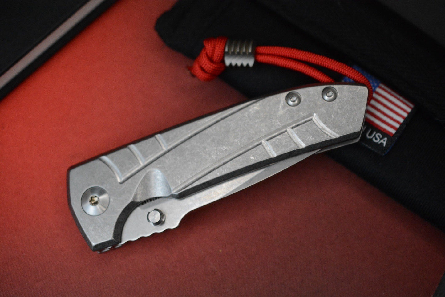 NEW Les George VECP Sweep - Magnacut Blade/ SW Texrured Ti w/ Radiator Bead