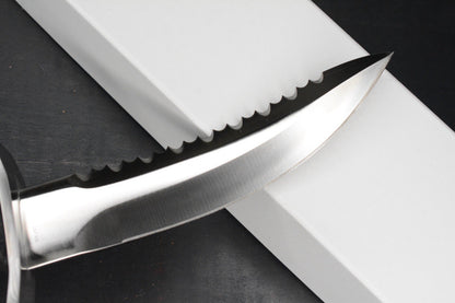 RARE+ Al Mar Knives Seki Japan Warrior Fixie Satin Blade /Rubber Handle