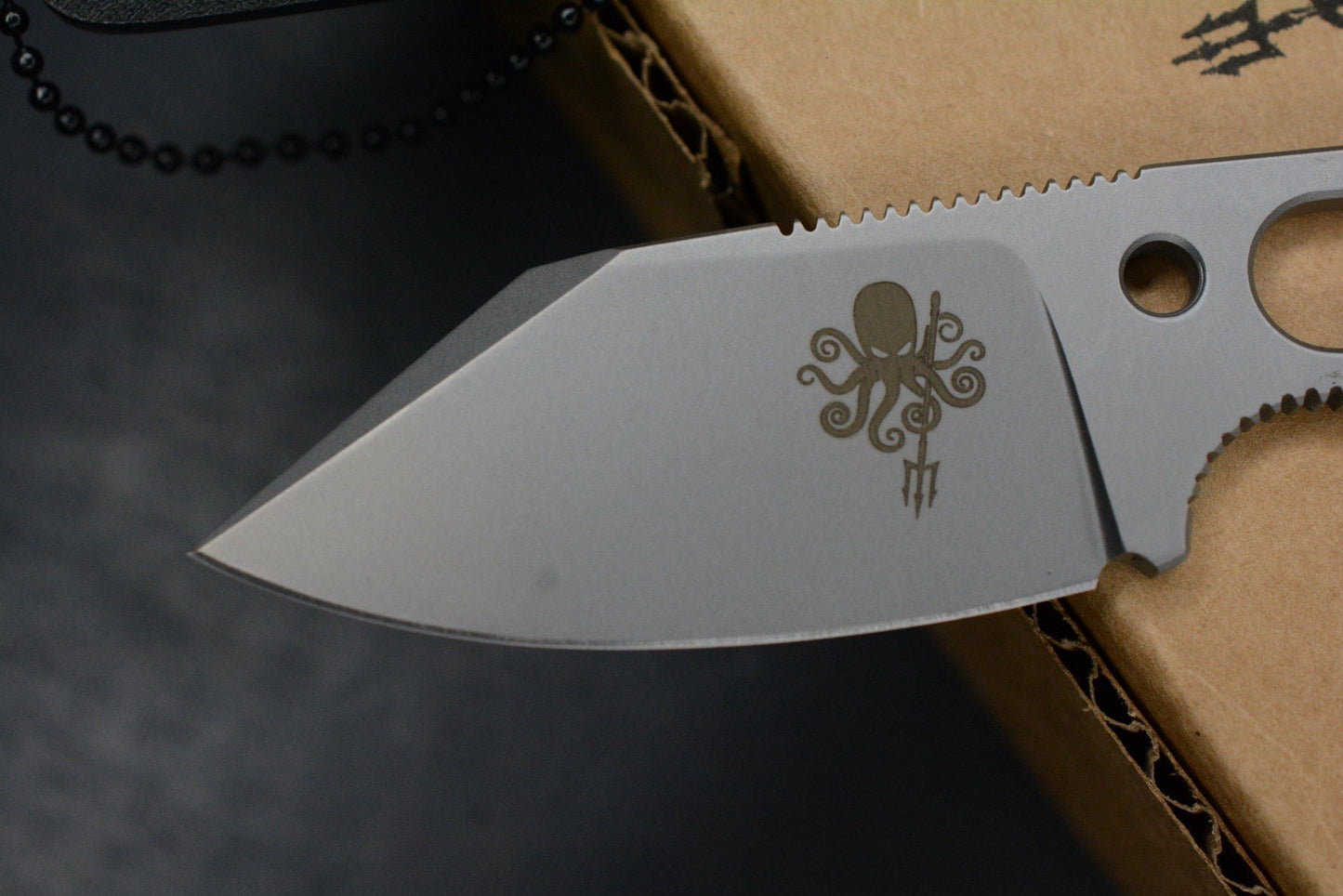 NEW Prometheus Design Werx LUK Fixed Neck Knife Magnacut CP Skeleton Handle